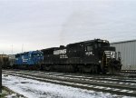 NS 3528 & 3040 work Glenwood yard